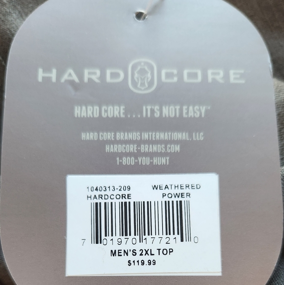 Hard Core Water Fowl Men's Thermal Wear - Picture 2 of 5